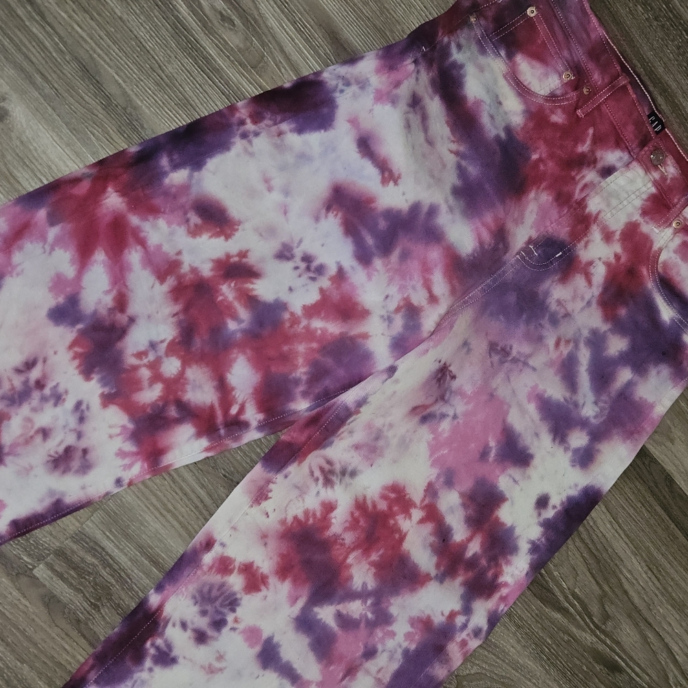 Wide leg rise up Gap jeans - Picture 2 of 5
